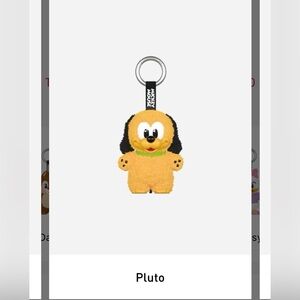 PLUTO Family Cute Together Keychain Series Figures